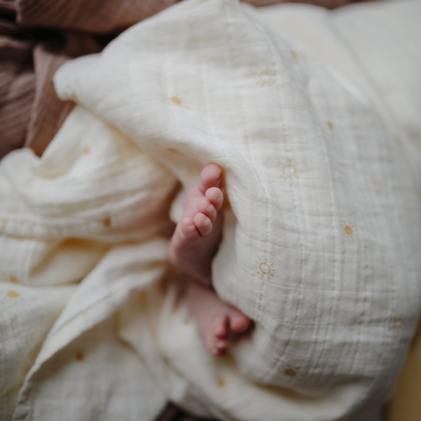 Organic Cotton Muslin Swaddle Blanket