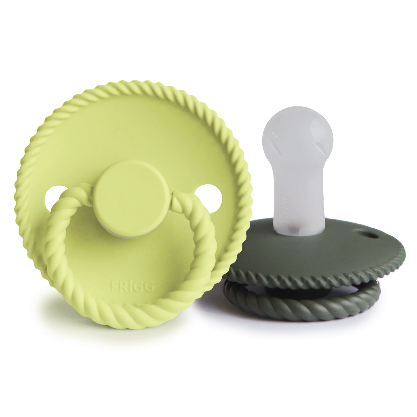 FRIGG Rope Silicone Pacifier 2-Pack