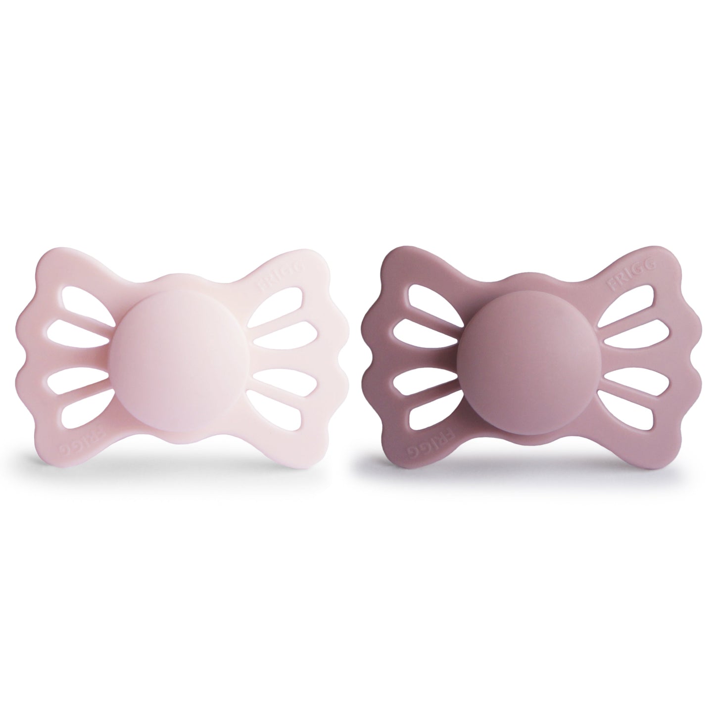 FRIGG Lucky Symmetrical Silicone Pacifier 2-Pack (6-18 Months)