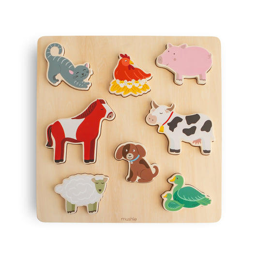 Wooden Farm Puzzle