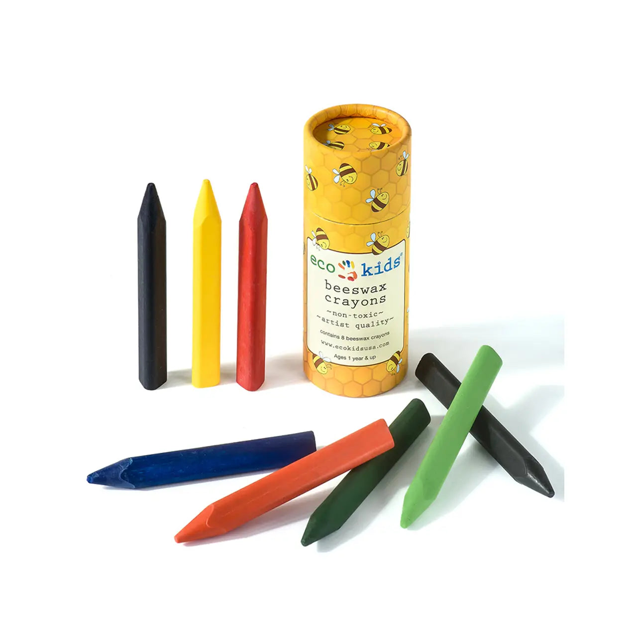 Beeswax Crayons - Triangle - Case