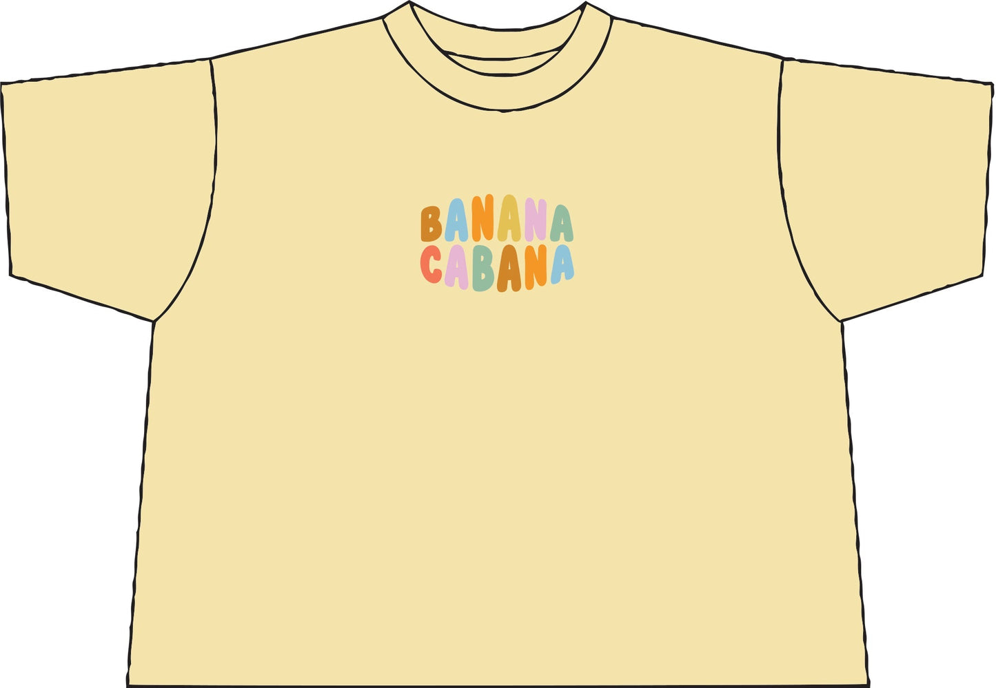 Banana Cabana Chill Tee
