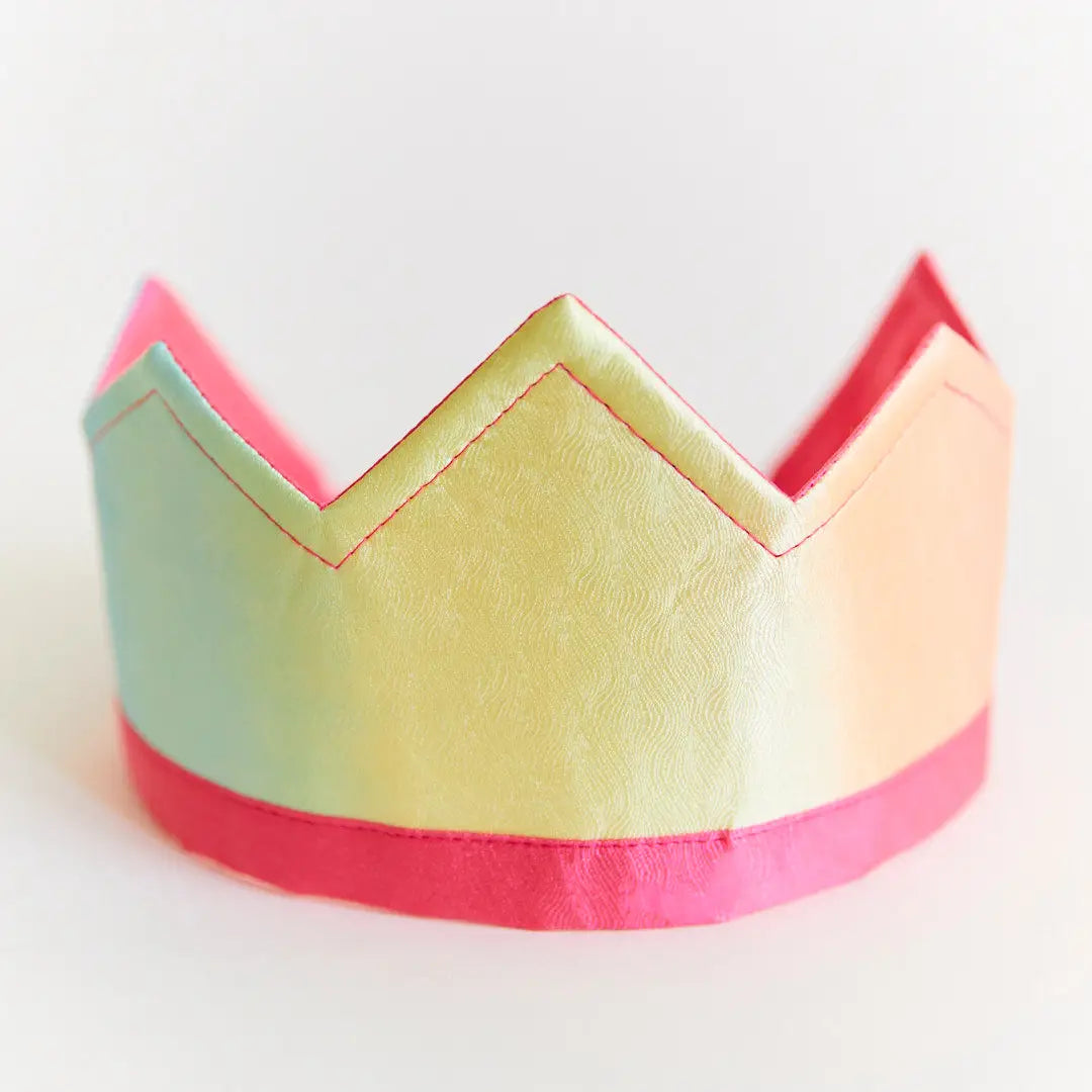 Reversible 100% Silk Crowns For Dress Up & Pretend Play