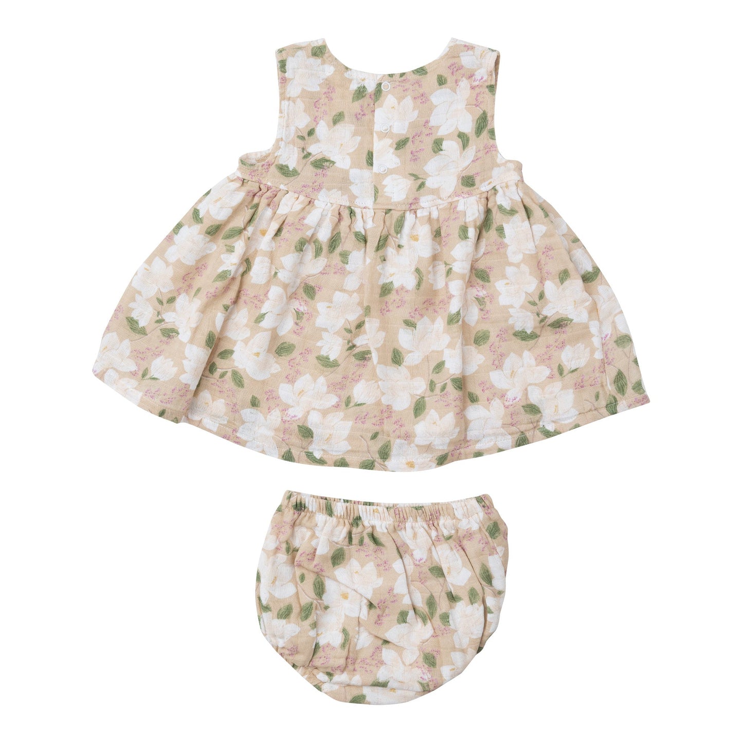 Kimono Dress & Bloomer - Magnolias