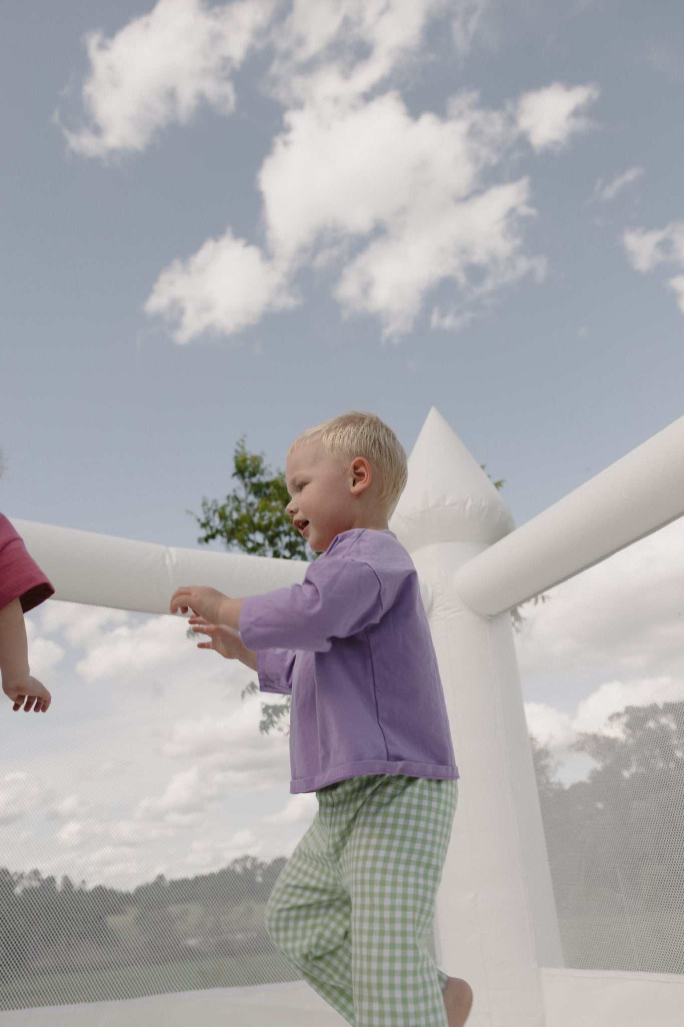 Long Sleeve Basic Tee - Purple