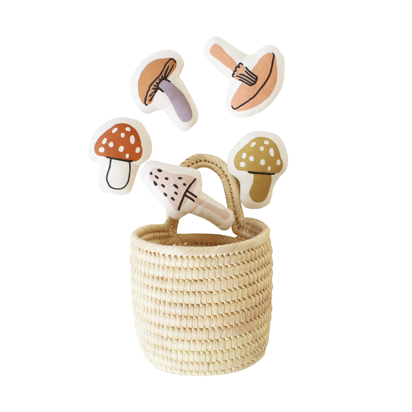 mini mushroom basket