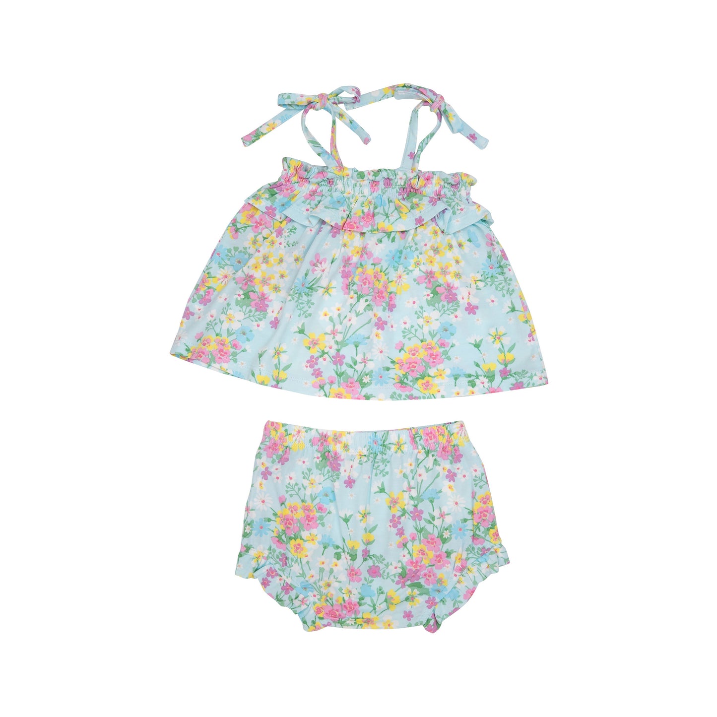 Ruffle Top & Bloomer - Little Buttercup Floral