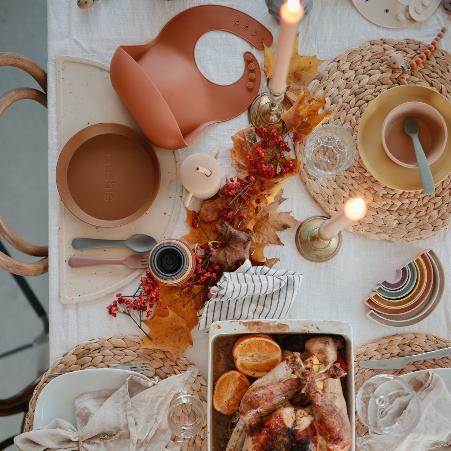 Dinnerware Fork and Spoon Set