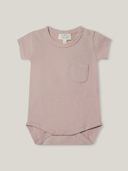The Short Sleeve Pocket Onesie