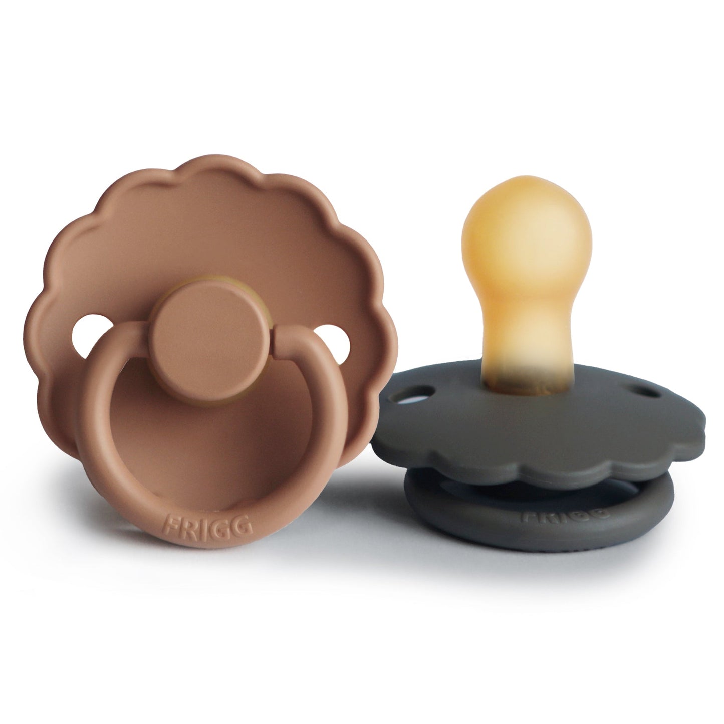 FRIGG Daisy Natural Rubber Pacifier 2-Pack